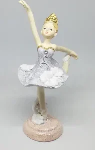 Ballerina In Porcellana Piccola In Piedi