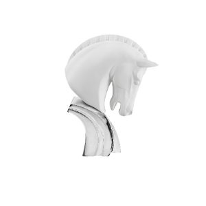 HORSE WEDDING BIANCO E ARGENTO