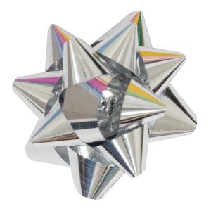Coccarda Star Pennsylvania Starmetal: Ø 31 mm, argento, cf. da 50 pz.