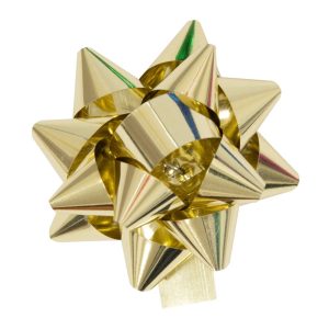Coccarda Star Pennsylvania: Ø 5 mm, oro, effetto perlato, adesiva, cf. da 100 pz.