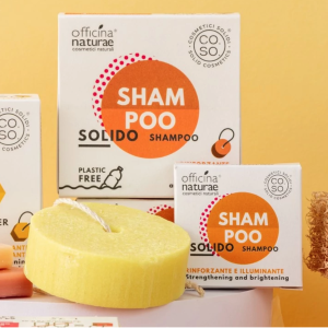 Shampoo solido Rinforzante e Illuminante – Officina Naturae