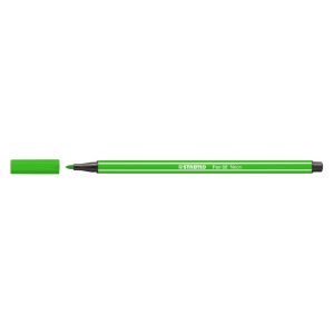 Pennarello Stabilo Pen 68: verde fluo, medio, cf. da 10 pz.