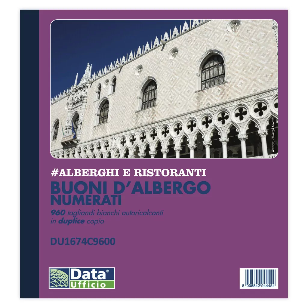 Moduli di Buoni Data Ufficio: blocco di 960 u. (96 fogli × 10 u. per foglio) - immagine 3