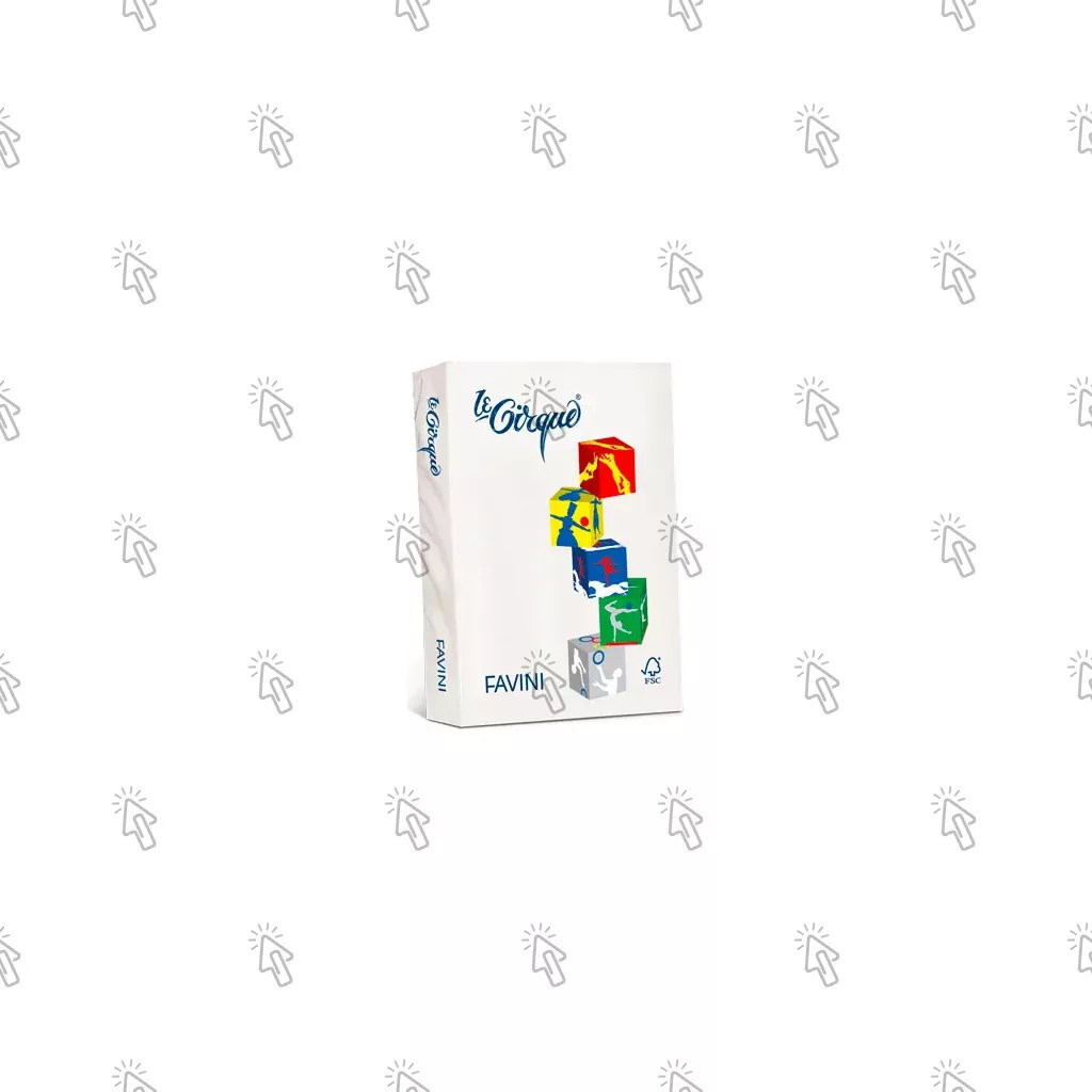Carta Favini Le Cirque: bianco 01, 21 X 29.7 cm, A4, 160 g/mq, 250 fg. - immagine 2