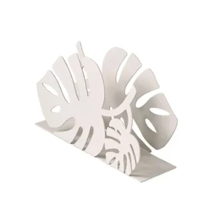 PORTA SALVIETTE TROPICAL BIANCO Metal