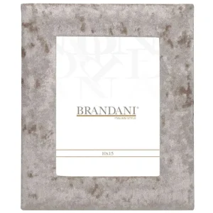 PORTAFOTO VELLUTO TORTORA INTERNO cm10X15