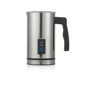 SCALDA-MONTA LATTE SCHIUMOTTO IN ALLUMINIO e ACCIAIO INOX