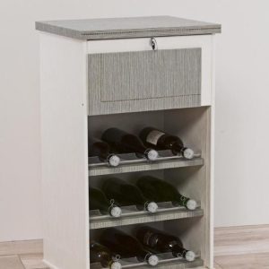 CARRELLO PORTA BOTTIGLIE/PANE