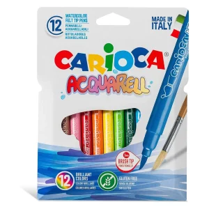 Pennarello Carioca Acquarell: assortiti, cf. da 12 u.