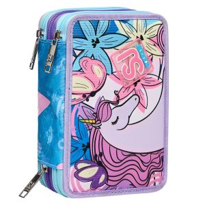 Astuccio 3 Zip Seven Big SJ Gang  Uniwing Girl