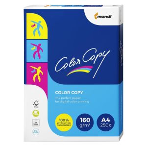 Carta Mondi Color Copy: bianco, 21 X 29.7 cm, A4, 160 g/mq, 250 fg.