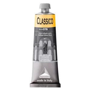 Colore ad olio Maimeri Classico: giallo brillante scuro, 60 ml