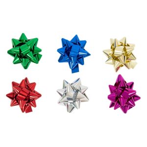 Coccarda Star Pennsylvania: Ø 13 mm, assortito, effetto metallizzato, 88 pz.