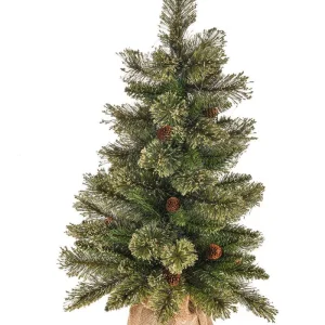 ABETE CON SACCO FINITURA GLITTER 60cm