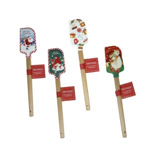 LECCAPENTOLA CHRISTMAS in SILICONE e LEGNO