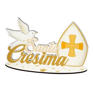 PARTY SANTA CRESIMA LEGNO