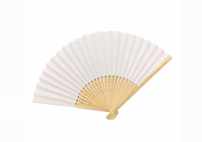 Ventaglio matrimonio in carta diametro cm 21