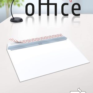 ELCO Buste Office s. finestra C4 74476.12 120g,bianco, colla 10 pezzi