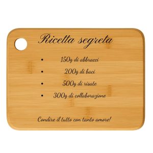 Tagliere Personalizzato “Ricetta segreta”