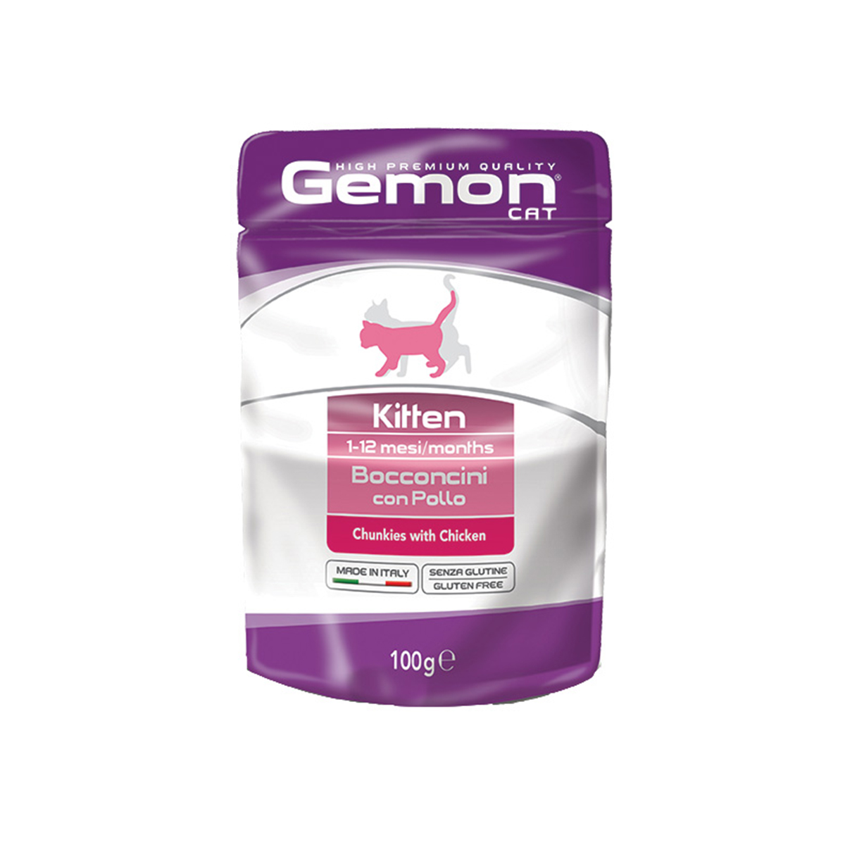 Gemon Bocconcini in Umido per Gattini – 100g - immagine 2