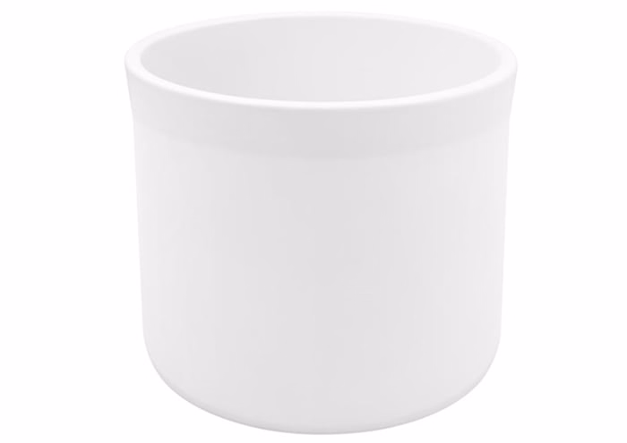 Vaso ceramica linea Miami diametro 40 cm-Bianco