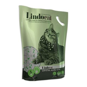 Lindocat Crystal Aloe Vera – Lettiera per Gatti 5 Litri