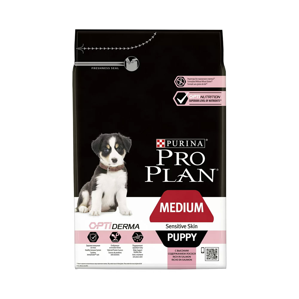 Purina Pro Plan Sensitive Skin – Crocchette per Cani Medium Puppy - immagine 2