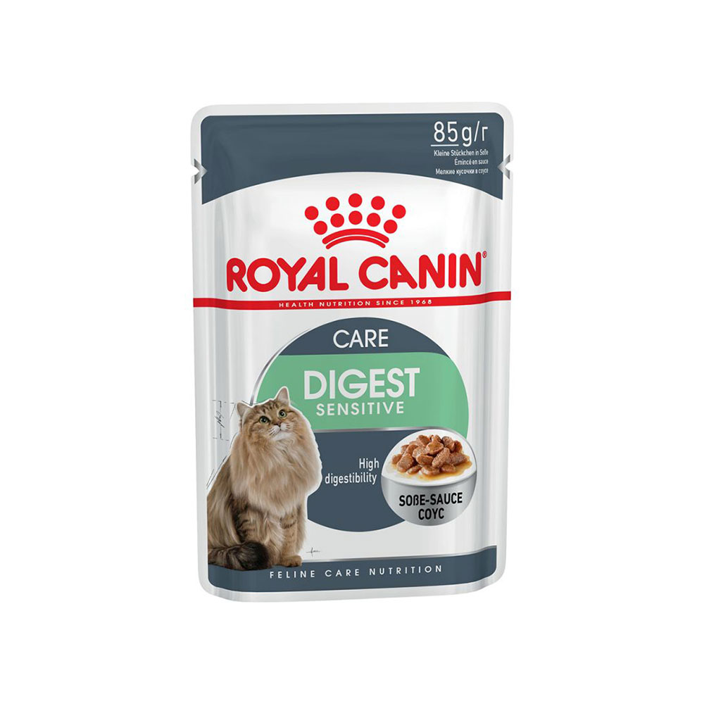 Royal Canin Care Digest Sensitive in salsa per Gatti – Pack 12 pezzi 85g
