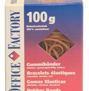 SMART OFFICE Elastici 90mmx3mm 601133 catout. naturale 100g