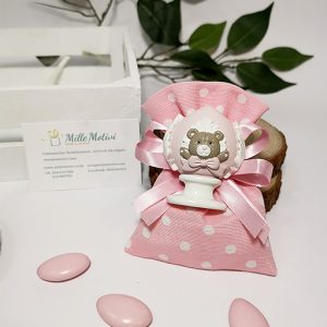 SACCHETTO ORSETTO ROSA PUMO PUGLIESE