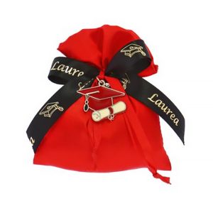 SACCHETTO ROSSO CON TOCCO