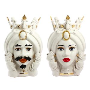 TESTA DI MORO CON CORONA