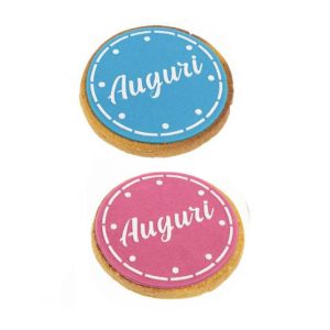 Torta di compleanno biscotto “Auguri” 130g