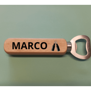 Apribottiglia in legno