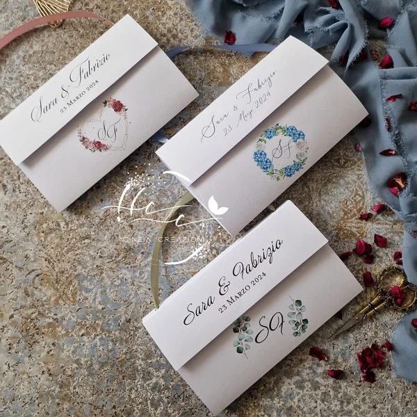 Wedding Bag VUOTA Ortensie - immagine 7