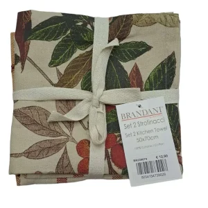 Strofinacci Corbezzoli set da 2pezzi 50x70cm