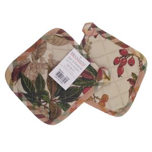 Set 2 presine Corbezzoli con foglie