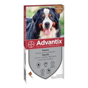 ADVANTIX CANI 40 – 60 KG 6 PIP.