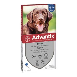 ADVANTIX CANI 25 – 40 KG 4 pipette