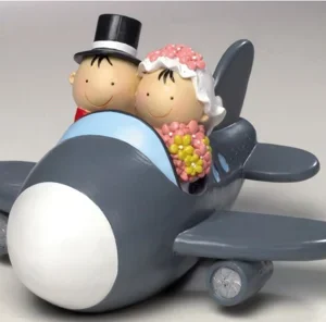Cake Topper Pit & Pita Aereo Salvadanaio