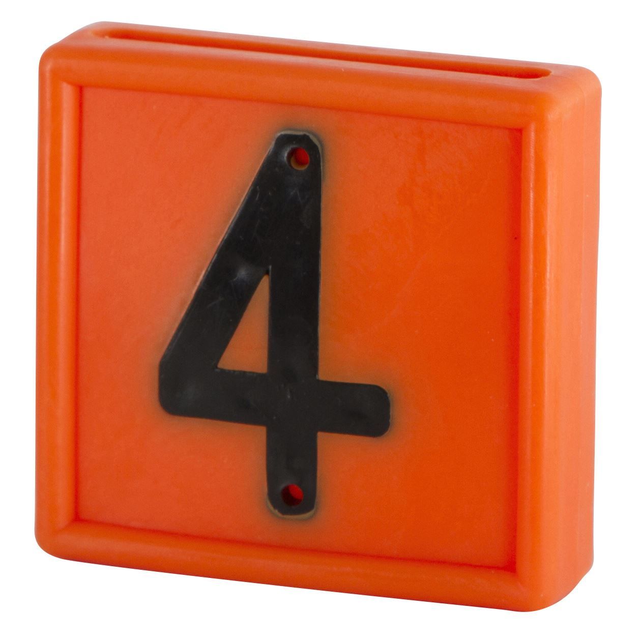 Numeri identificativi arancio 0-9 conf.10 pz. - immagine 7