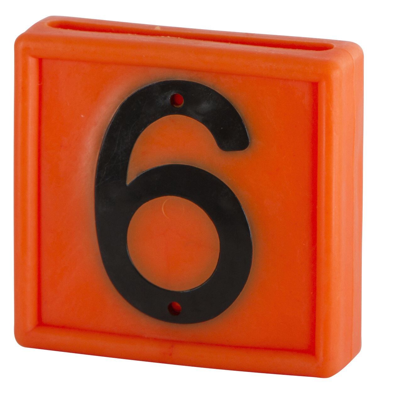 Numeri identificativi arancio 0-9 conf.10 pz. - immagine 9