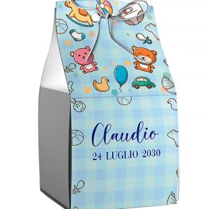SCATOLINA ORSETTI BABY PERSONALIZZATA