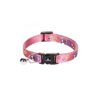 COLLARE PER GATO ZIGGI MOTIVO DI TOPOLINO LILLA 20-35CM 10MM