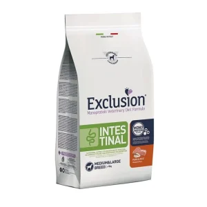 EXCLUSION CANE INTESTINAL MAIALE E RISO MEDIUM E LARGE KG 12