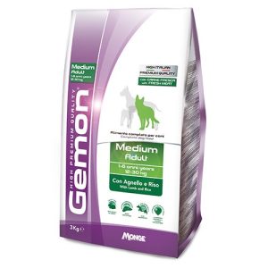 GEMON CANE ADULT ALL BREEDS AGNELLO RISO KG 3