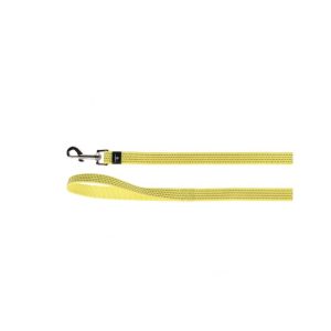 GUINZAGLIO LEN GIALLO 100CM 20MM