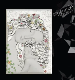 Tre età delle donna di Klimt Colorata 33x24cm