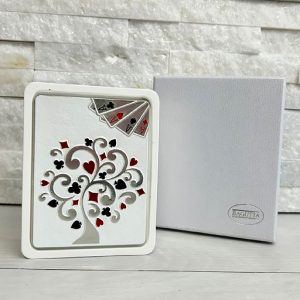 MAZZO DI CARTE POKER CON ALBERO DELLA VITA