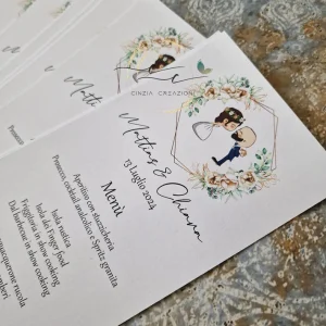 menu matrimonio eucaliptus